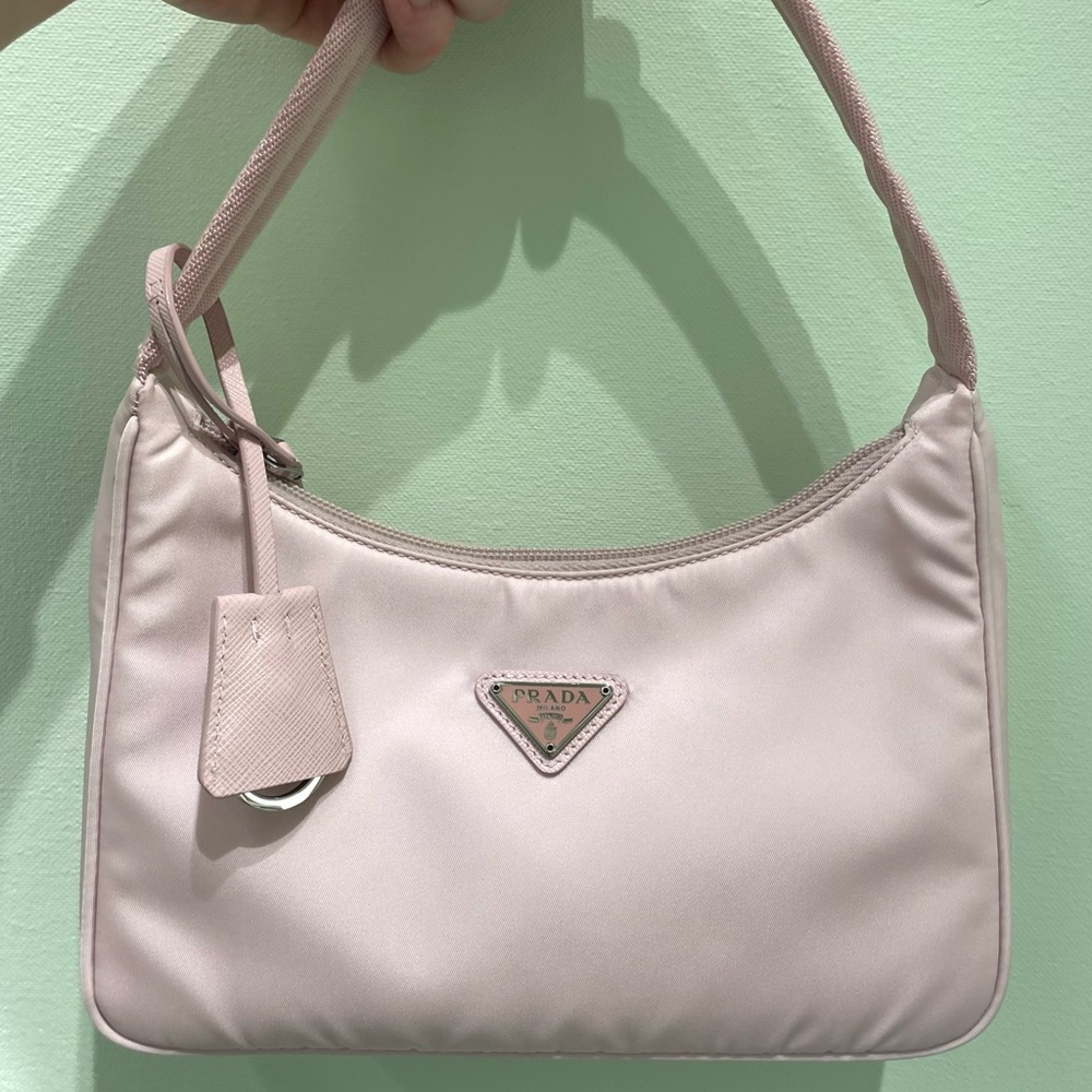 AUTHENTIC Pink Re-Nylon Prada Re-Edition 2000 Mini-Bag